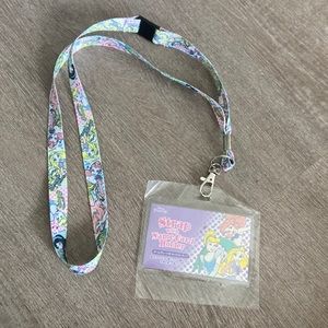 Disney princess strap with name holder